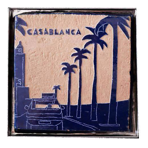 Casablanca - Moroccan Zellige Art-Zelart-MyTindy