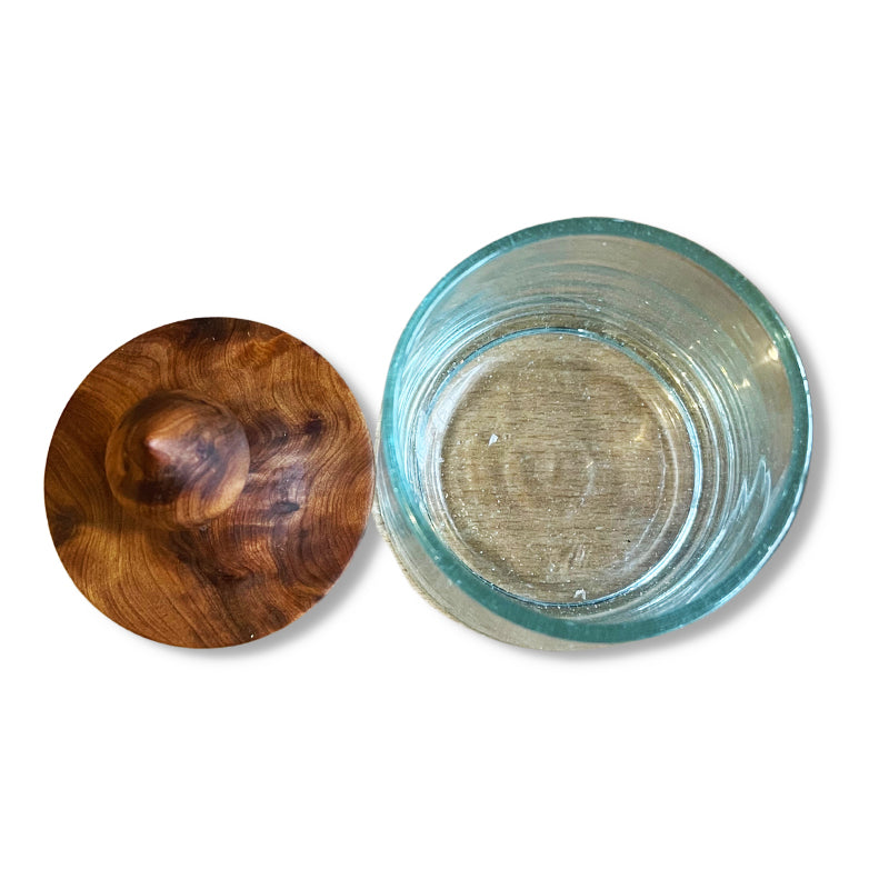 Oriental Jar with Beldi Glass & Thuya Wood