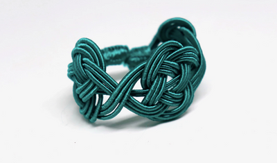 Infinity Bracelet Green