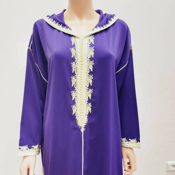 Purple Djellaba