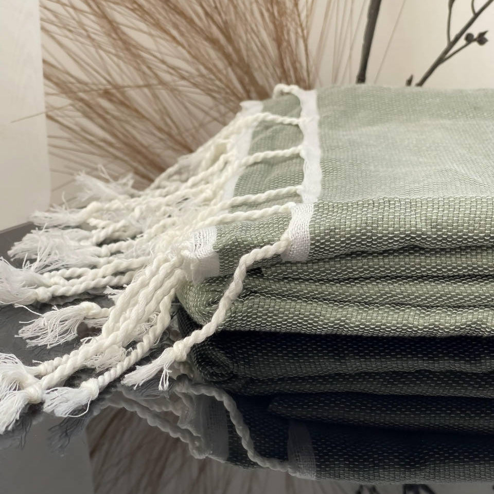 Green Moroccan Towel