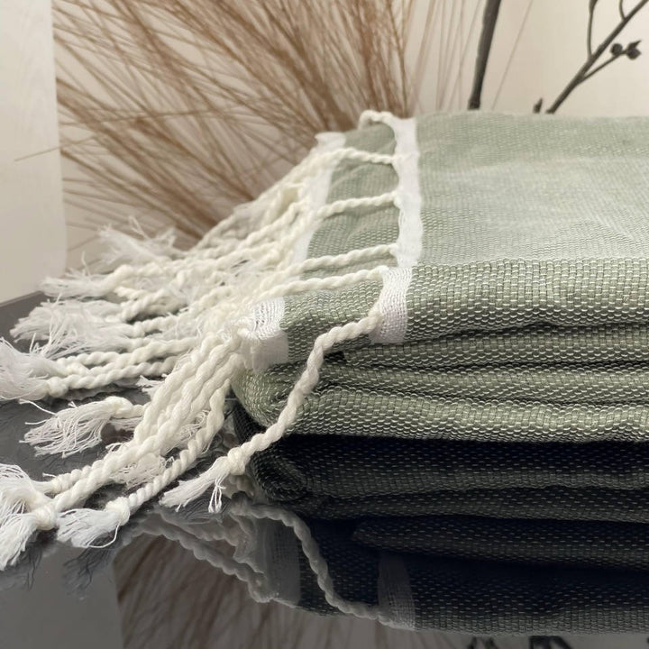 Green Moroccan Towel