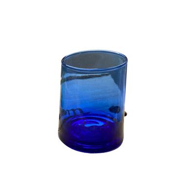 Set of 6 Beldi Drinking Glasses - Blue
