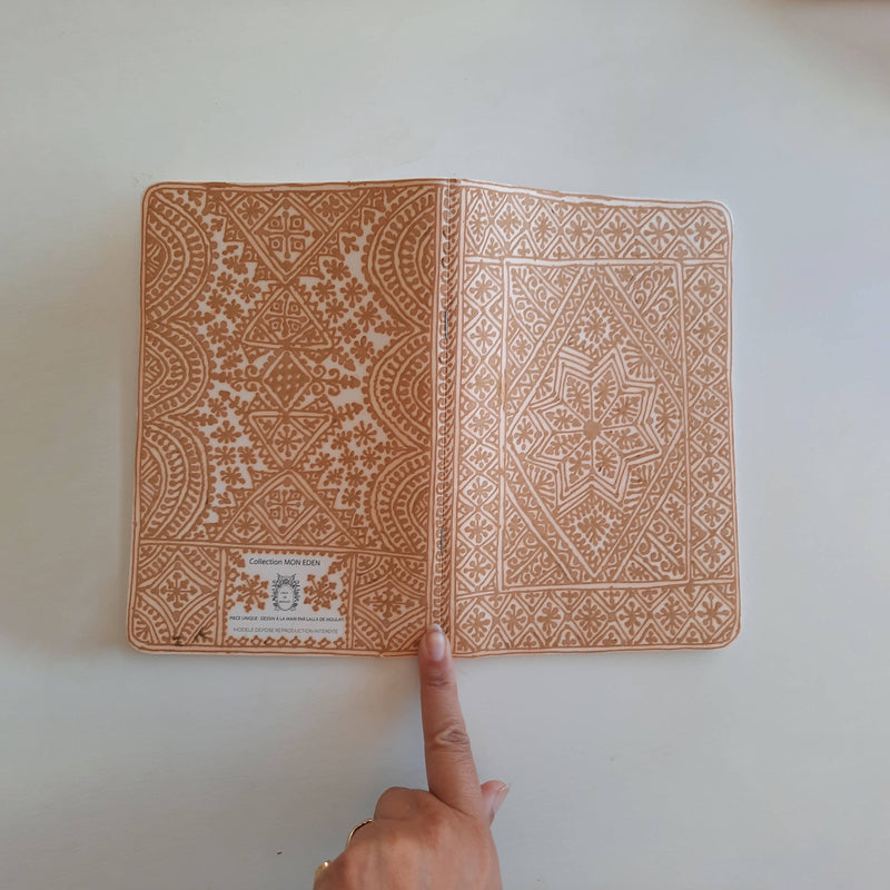THE SECRETS OF MY EDEN N°1 Note Book - Natural Henna Color