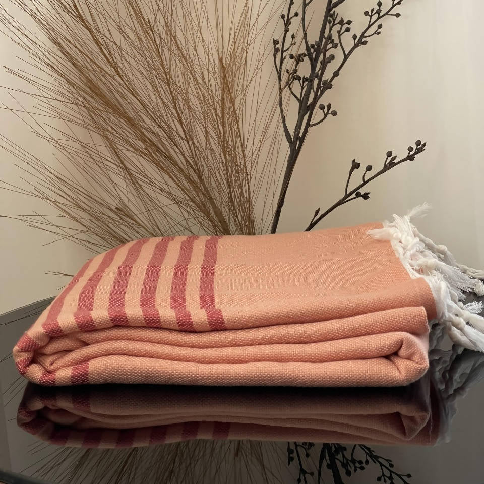 Salmon Moroccan Towel