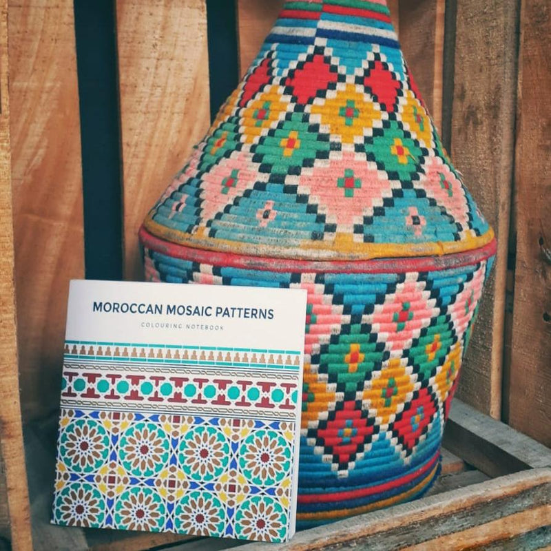 Mosaic Patterns Coloring Book-Maison Bagan-MyTindy