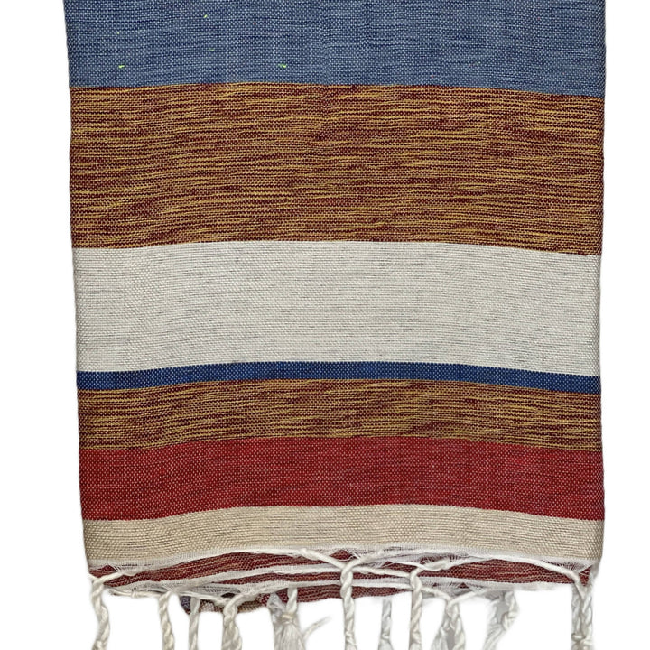 Earth Tones Moroccan Towel