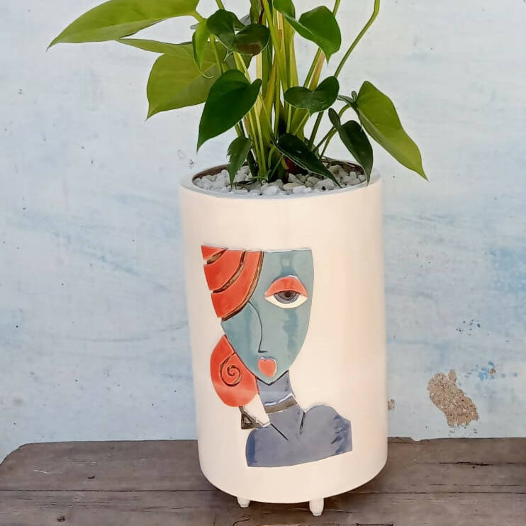 Vase, Pot Petit cœur collection Artsession en céramique