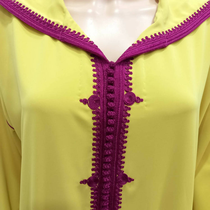 Mustard Yellow Djellaba