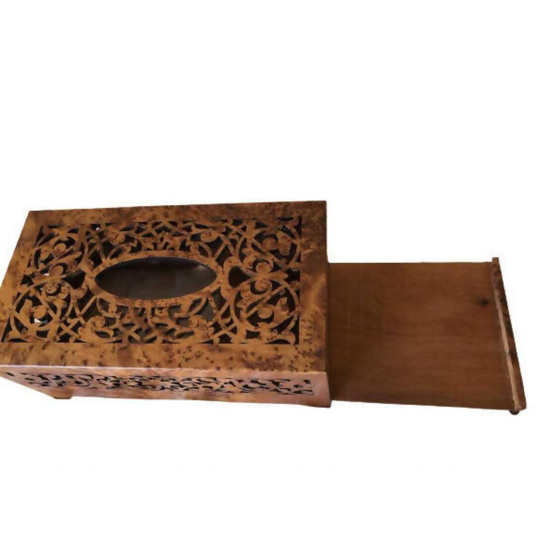 Rectangular Thuya Tissue Box