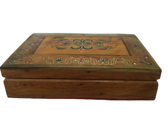 Moroccan jewellery box made of Thuya Wood