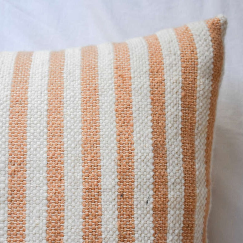 Slide View 2: Agafay Handwoven Pillow Closeup 