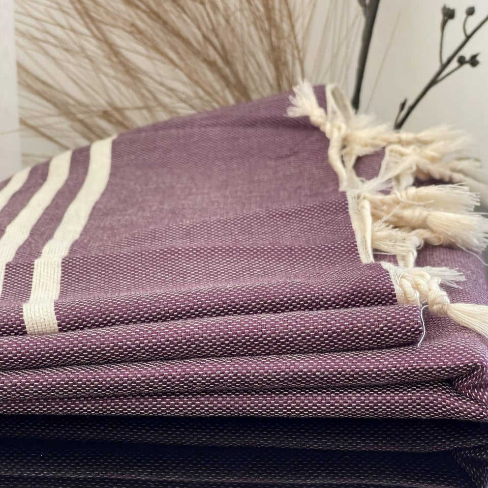 Purple Moroccan Towel