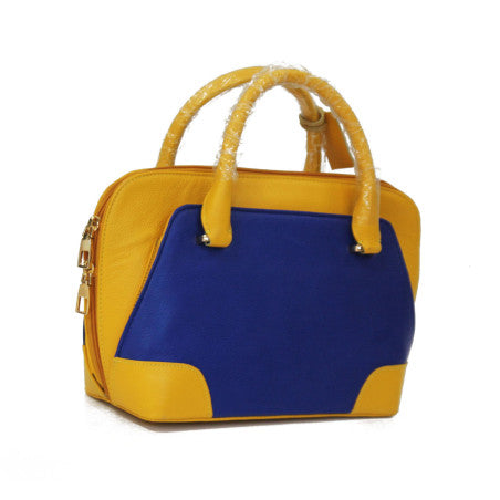 Bi color - mini sac cuir