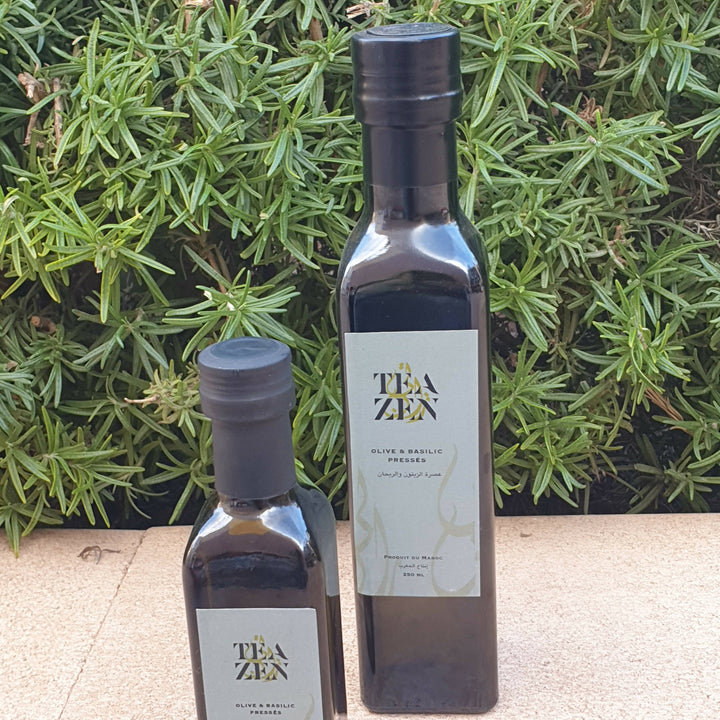 Olive Oil Infused with Basil