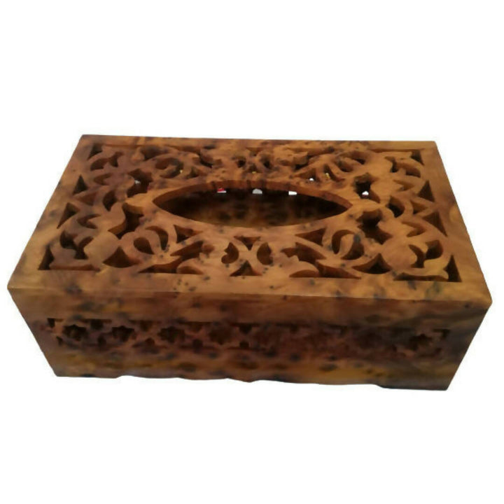 Rectangular Thuya Tissue Box