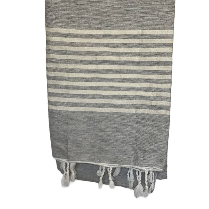 Light Grey Moroccan Towel