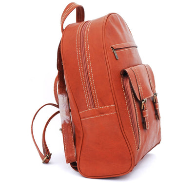 Leather backpack-Zelis Leather-MyTindy