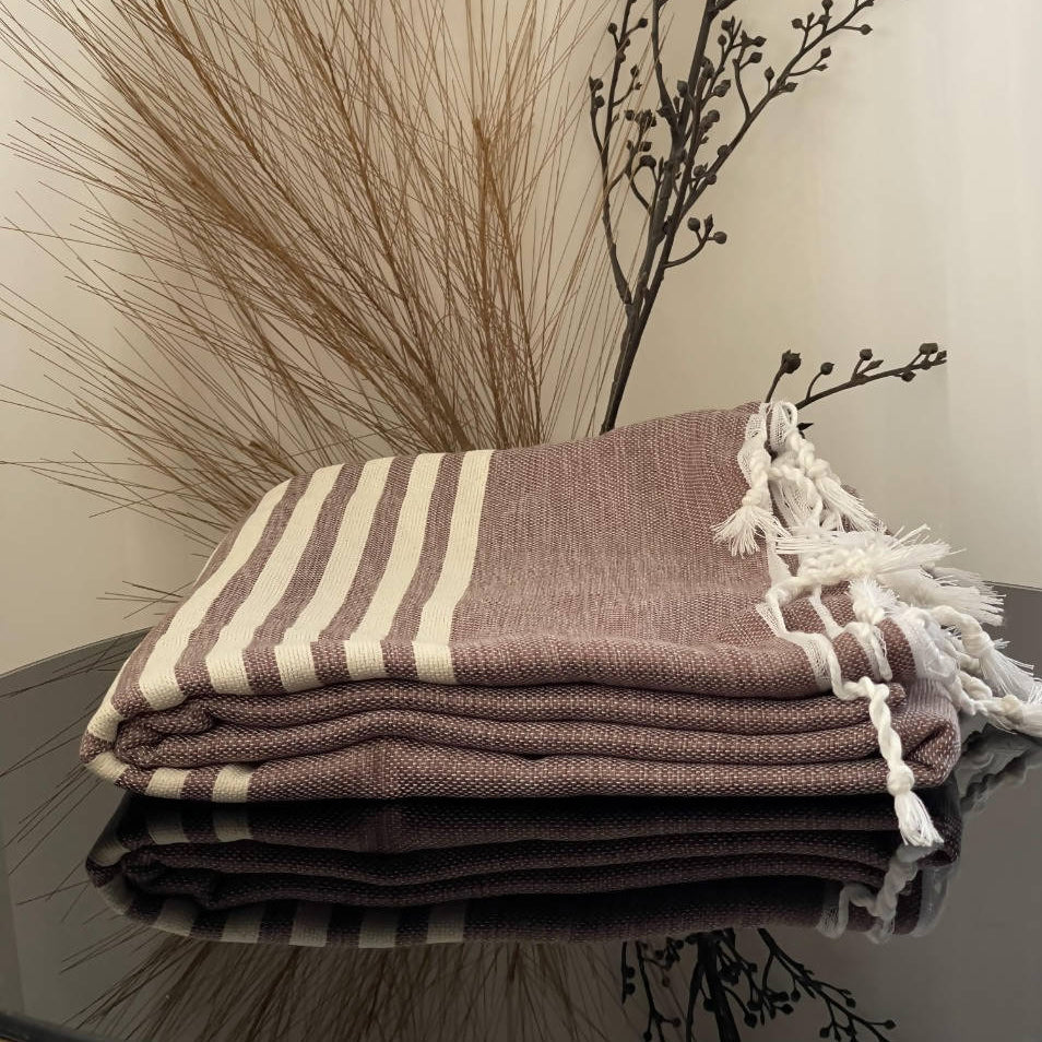 Beige Moroccan Towel