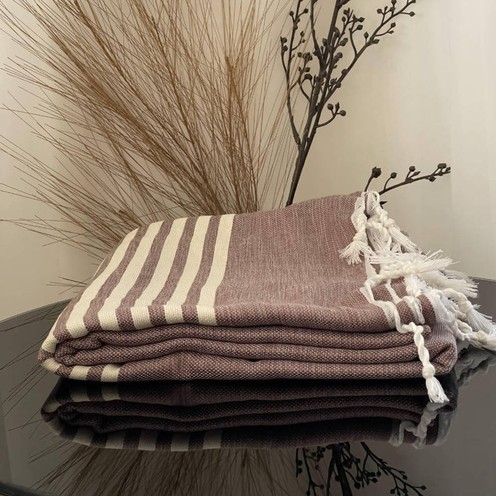 Beige Moroccan Towel
