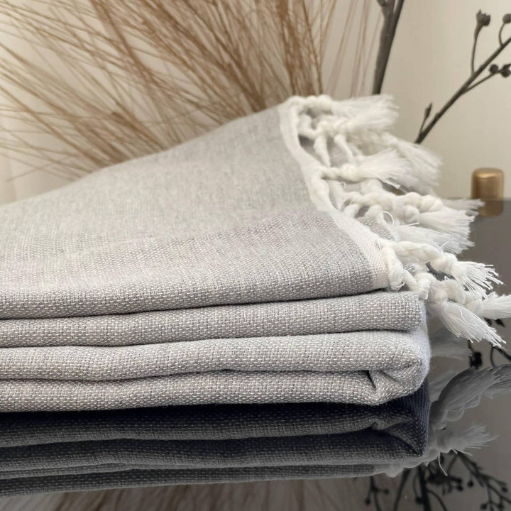Grey Moroccan Towel