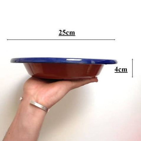 25 cm - Rainbow Moroccan Deep Dish