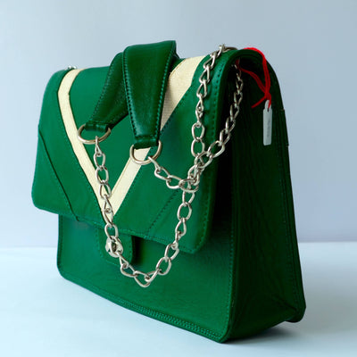Green Cross-Body Bag