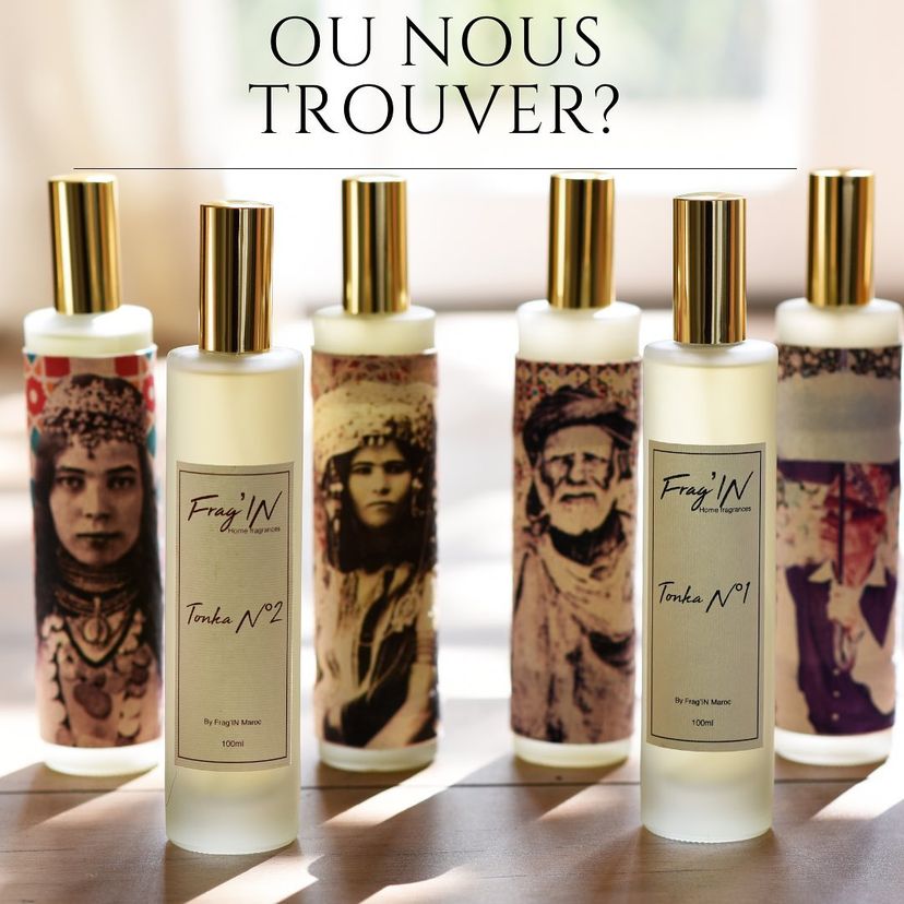 Parfums d'intérieur marocains (6 parfums signatures)