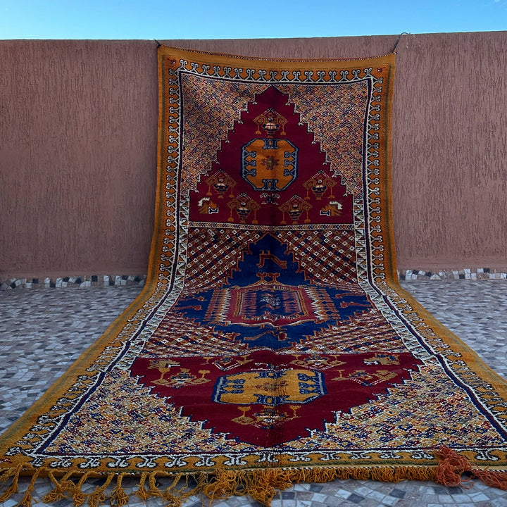 Vintage Berber Moroccan Rug