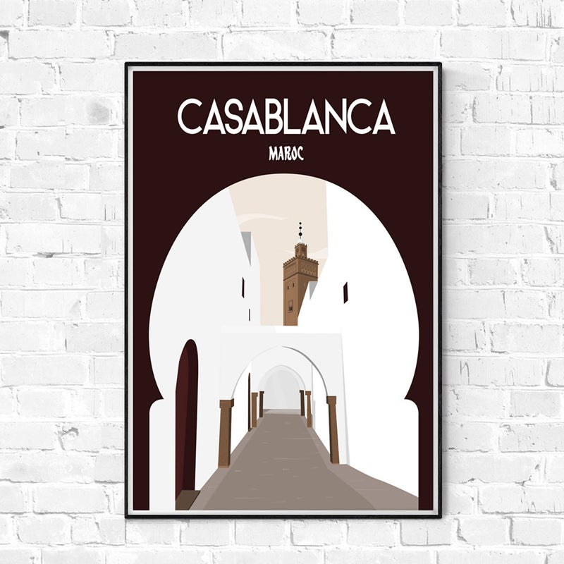 Poster - Casablanca, Habous-Rajmaj-MyTindy