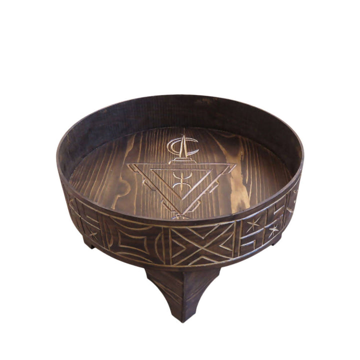 Traditional Moroccan round table "Mida"