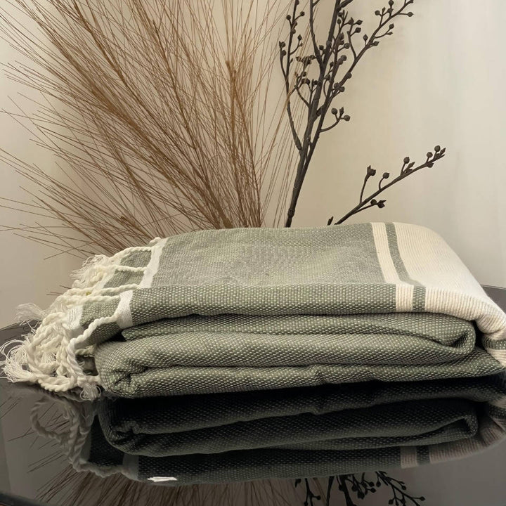 Green Moroccan Towel