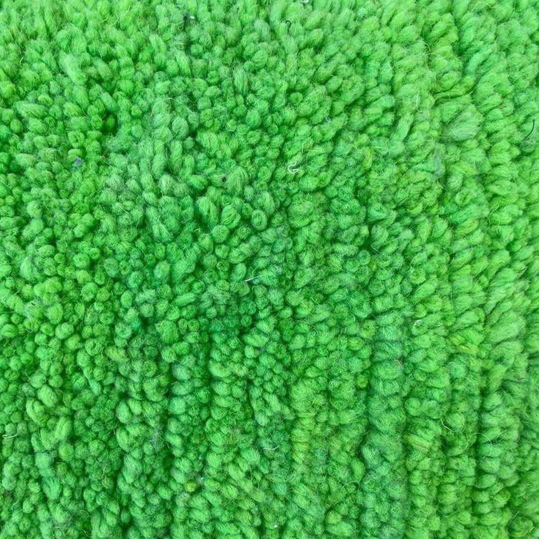 Berber Light Green Wool Pillow & Cushion