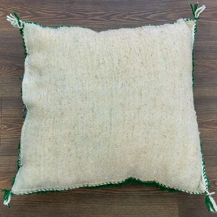 Berber Pillow Green Checkered