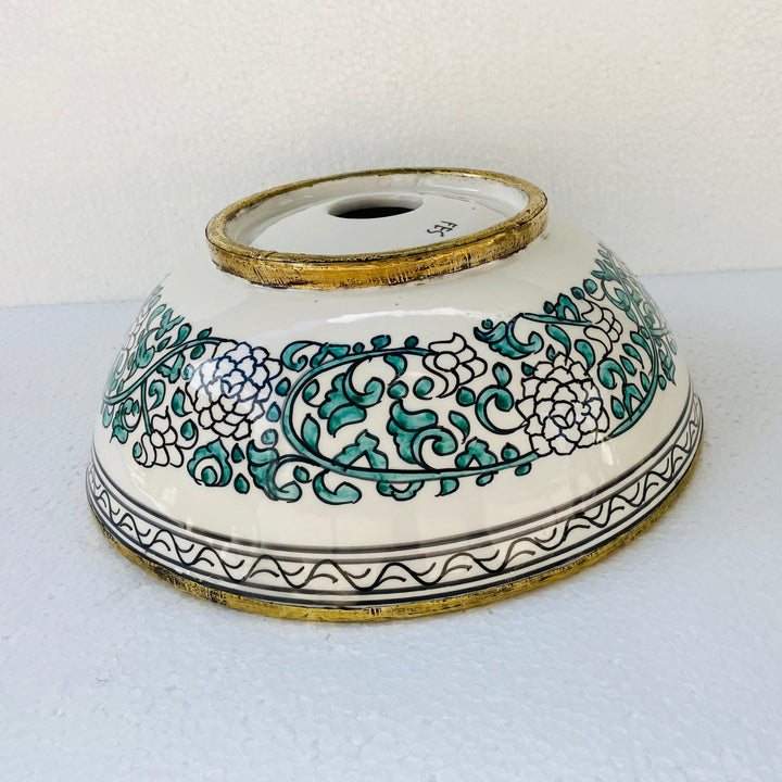 VOA - Brass - Moroccan Ceramic Sink