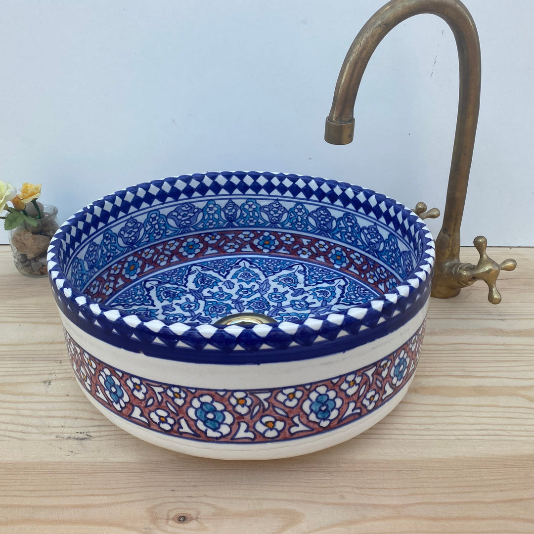 TIO - Deep - Moroccan Ceramic Sink