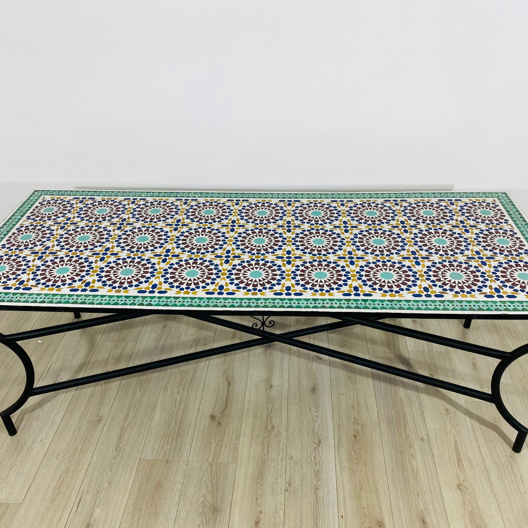 Amazing dinning Table, Moroccan Mosaic Table, outdoor and indoor Mosaic Table, Summer mosaic Table, 100% handcrafted, free shipping