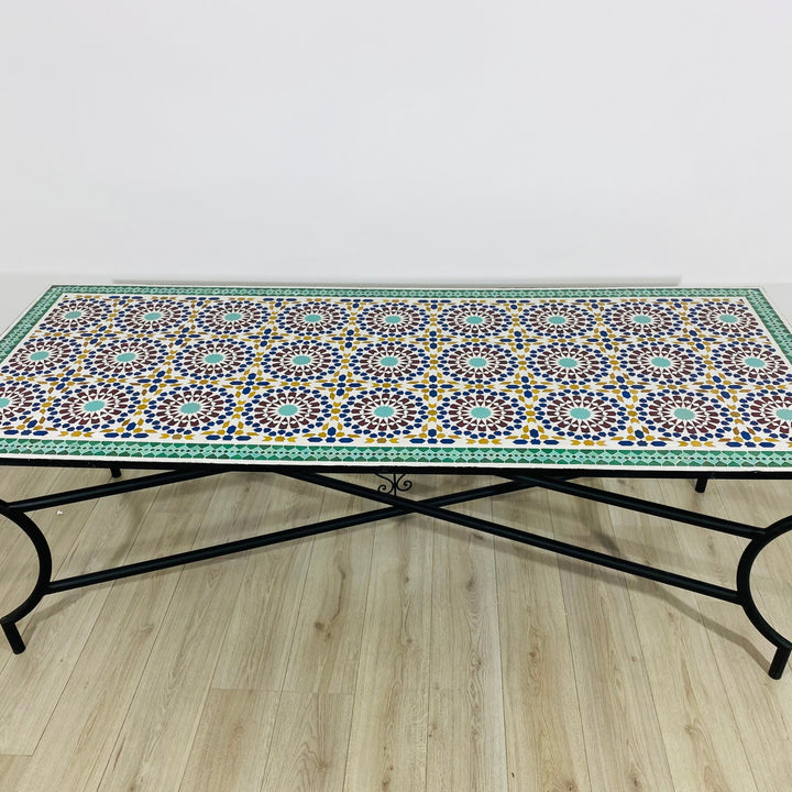 Amazing dinning Table, Moroccan Mosaic Table, outdoor and indoor Mosaic Table, Summer mosaic Table, 100% handcrafted, free shipping