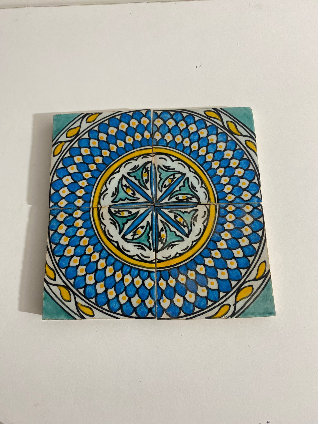 Mid century tiles Hand painted tiles 4"x4" 100% for Bathroom Remodeling and kitchen Projects works wall and ground