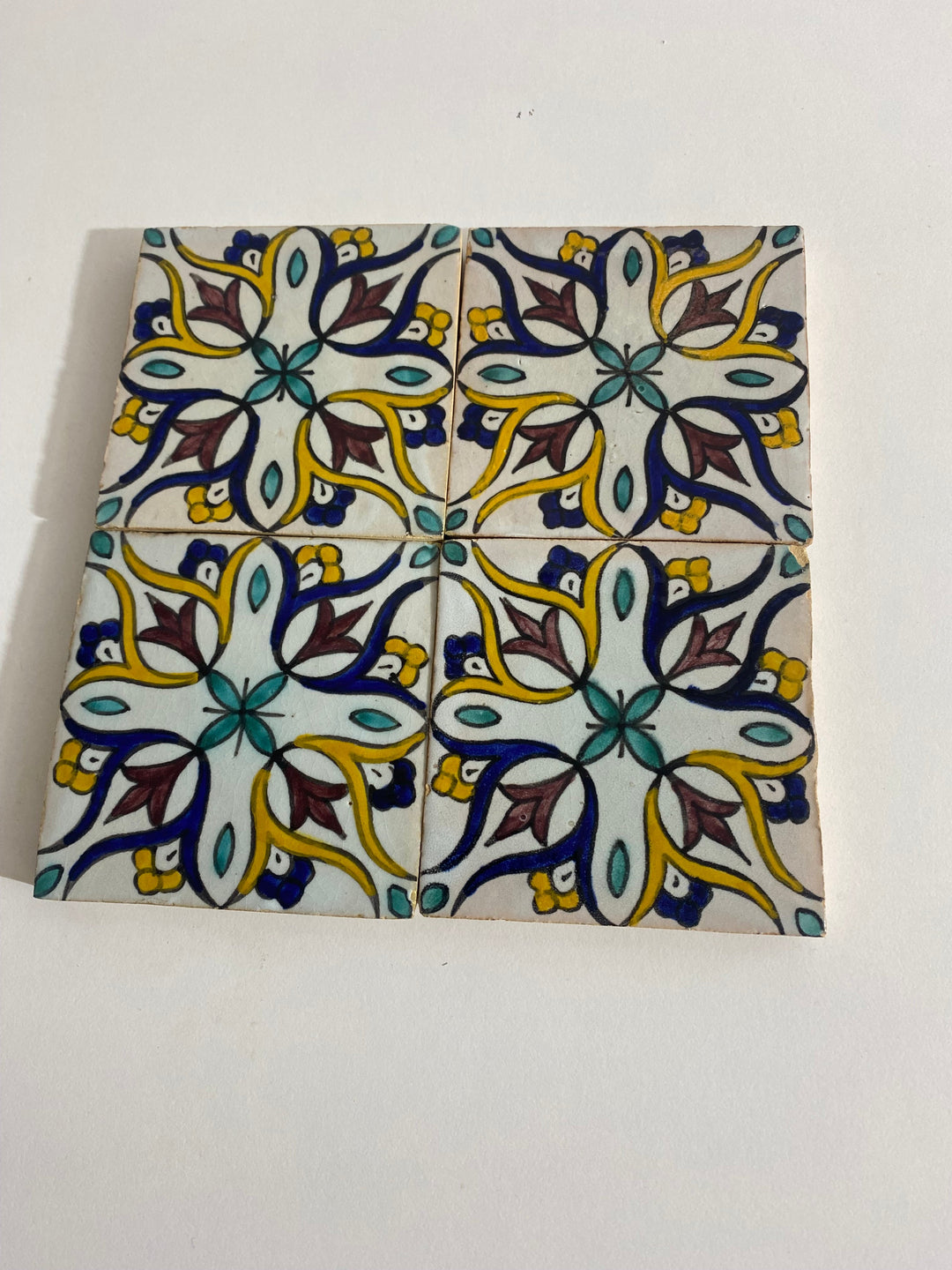 backsplash Ceramic tiles Hand painted tiles 4"x4" 100% for Bathroom Remodeling and kitchen Projects works wall and ground