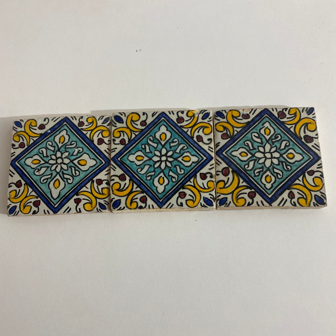 Moroccan Ceramic tiles Hand painted tiles 4"x4" 100% for Bathroom Remodeling and kitchen Projects works wall and ground