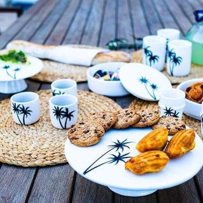 Palm Tree Ceramic Coffee Mugs-Kaid Shop-MyTindy