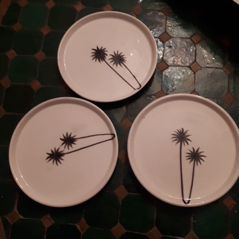 Palm Tree Plate-Kaid Shop-MyTindy