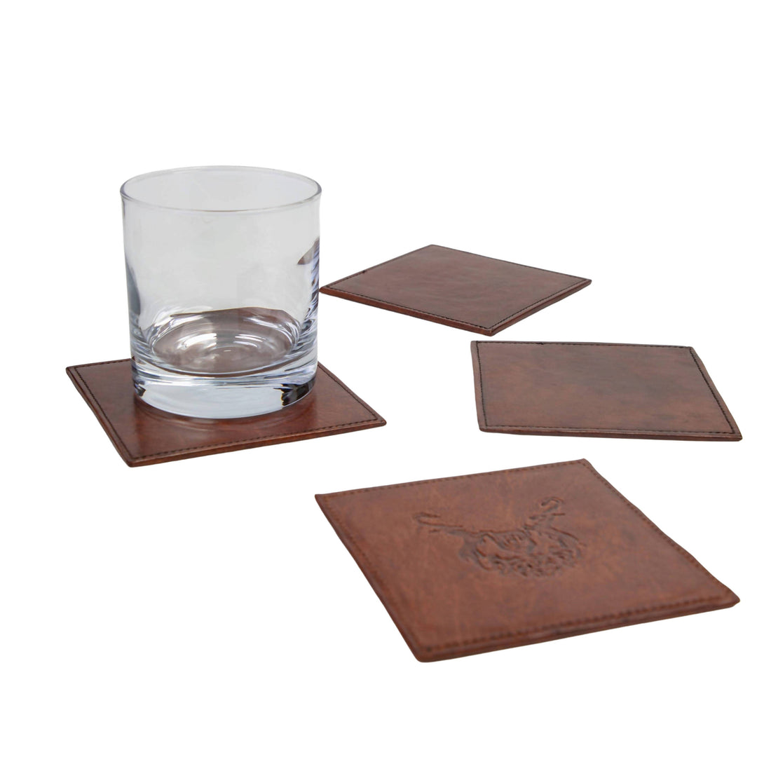 Square Leather Coasters