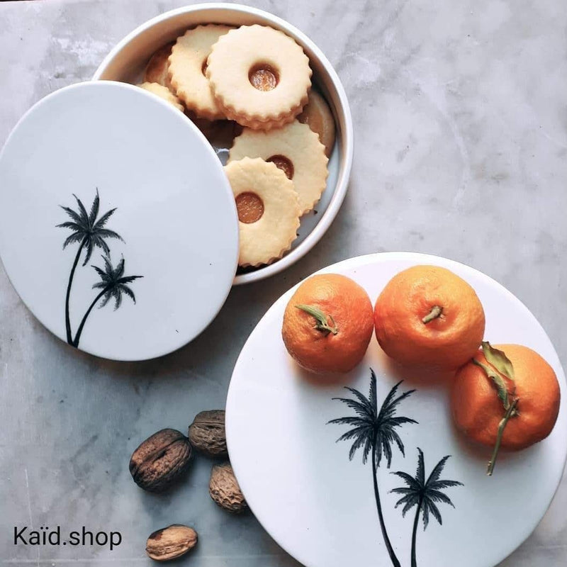 Ceramic Cookie Jar Bonbonniere-Kaid Shop-MyTindy