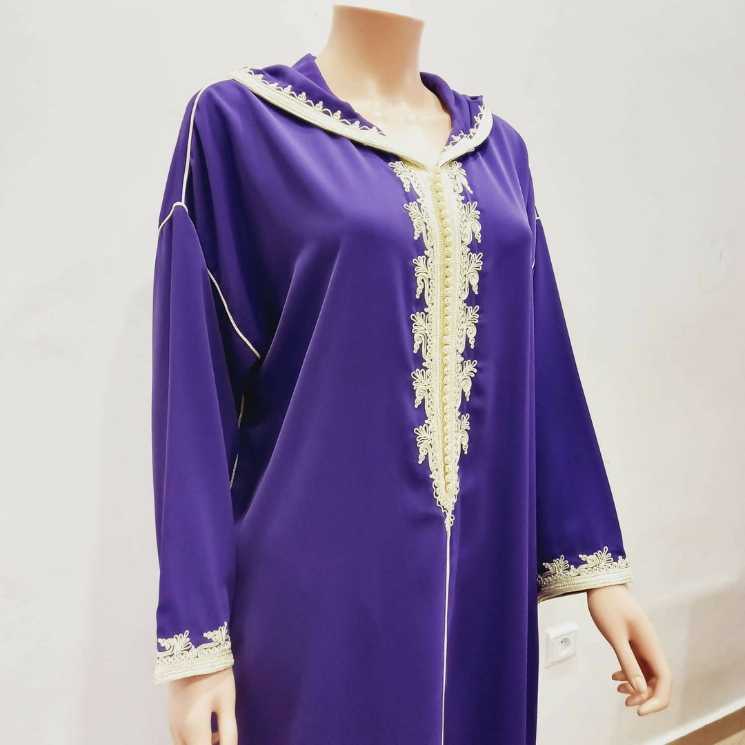 Purple Djellaba