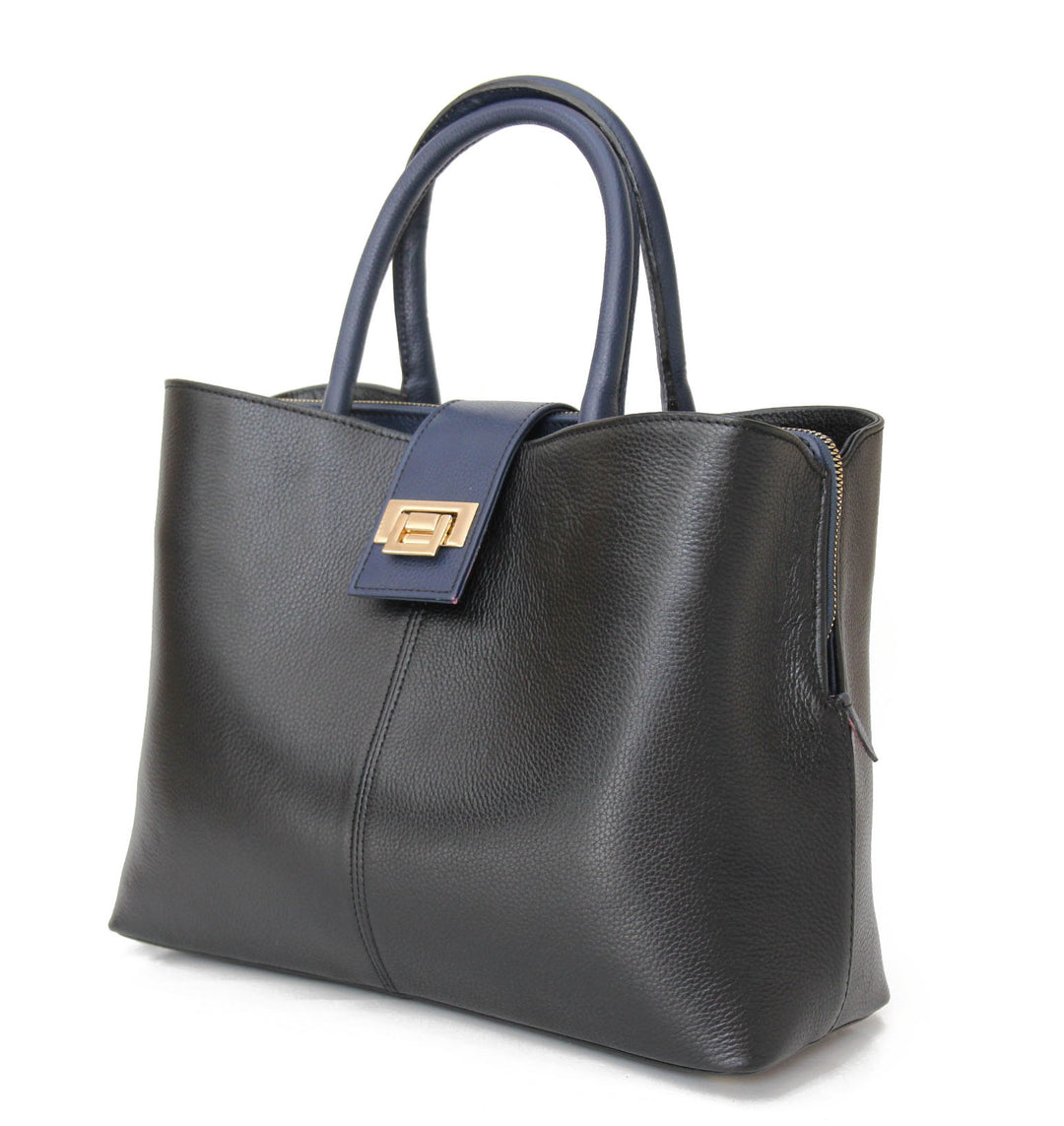 Mifalda-sac cabas cuir vÃ©ritable