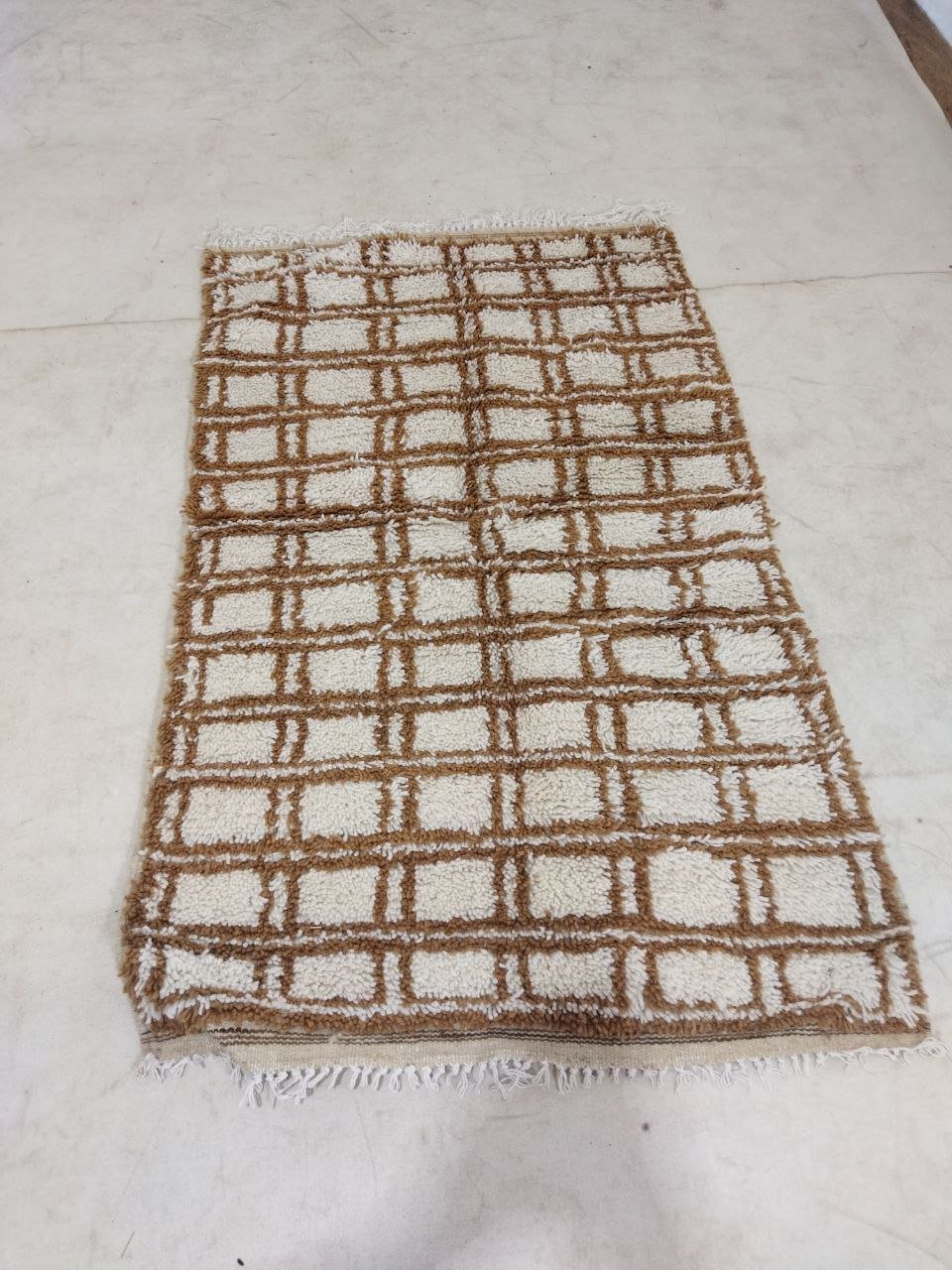 Moroccan rug Beni Ouarain rug 3x4 ft Handmade rug Small rug