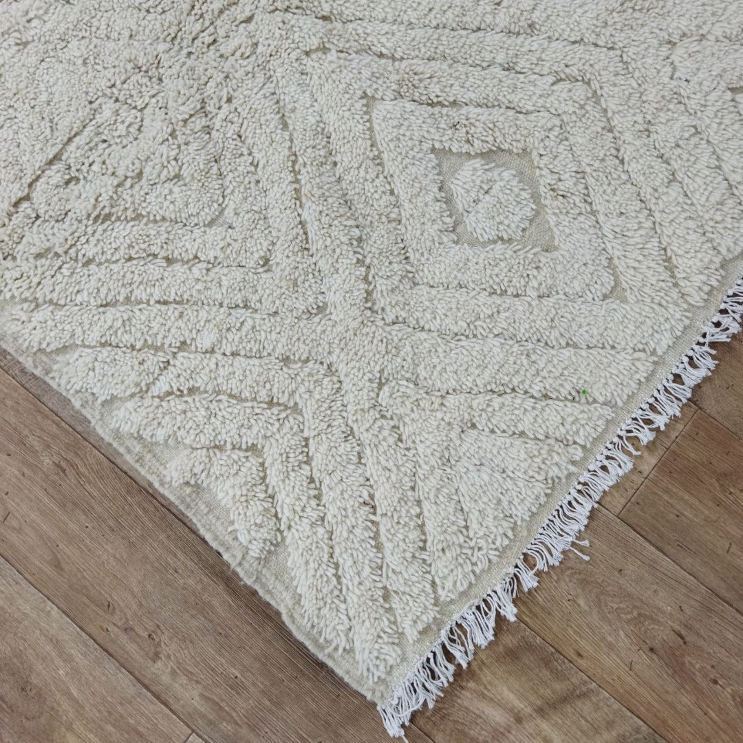 Moroccan rug Beni Ouarain rug 4x5 ft Handmade rug Berber rug