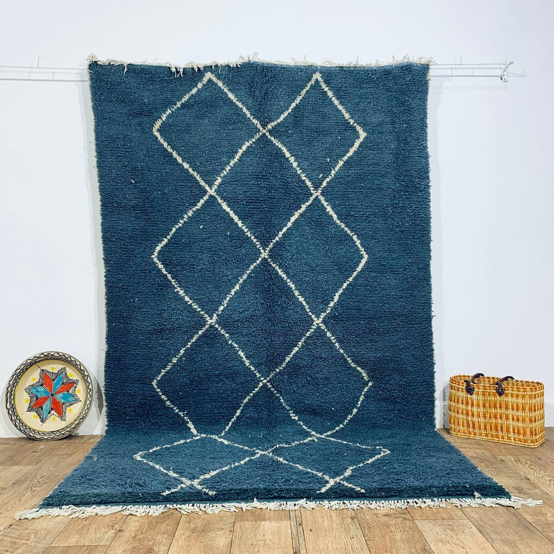 Moroccan rug Beni Ouarain rug 5x8 ft Handmade rug Berber rug